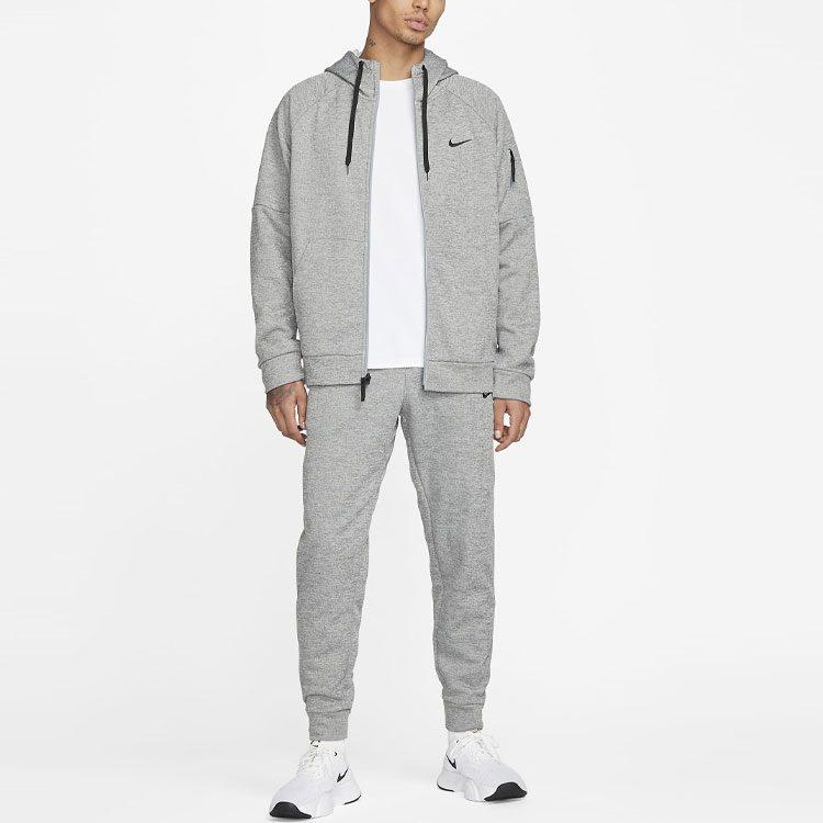 Nike Sweatshirts Men's Grain Gray Hooded Moderate DQ4830-063