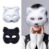 Furry Fox Mask Animal Cosplay Carnival Prom Holiday Props Headgear Mardi Gras
