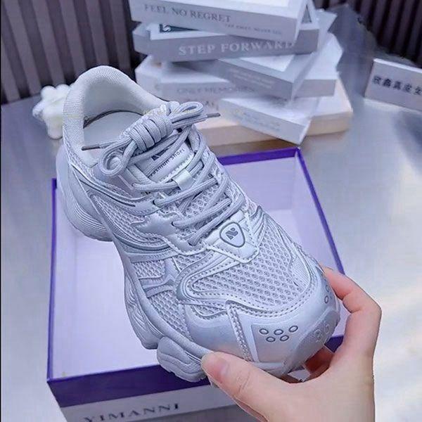 Dad Shoes Women's Spring and Autumn New Fashion Versatile Mesh Breathable Platform Casual Sneakers Ins