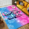 Lilo Stitch Love Living Room Nonslip Area Rug Soft Carpet For Bedroom Game Playroom Sofa Office Home Decor Doormat Christmas Gift C922462
