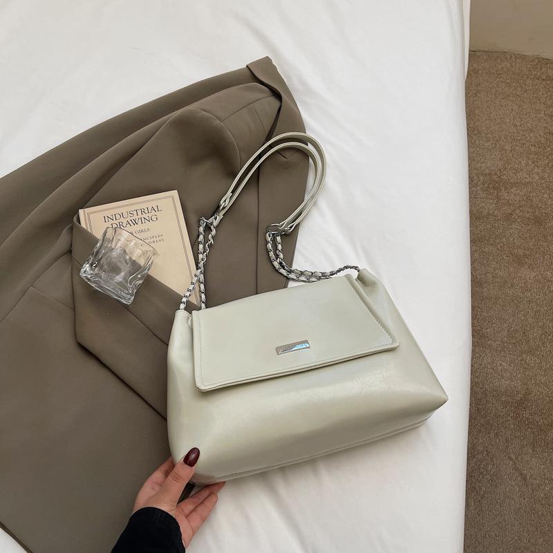 Leisure Work Commuter Bag Women's Large-capacity New Versatile Chain Shoulder Bag Fashion Tote Bag