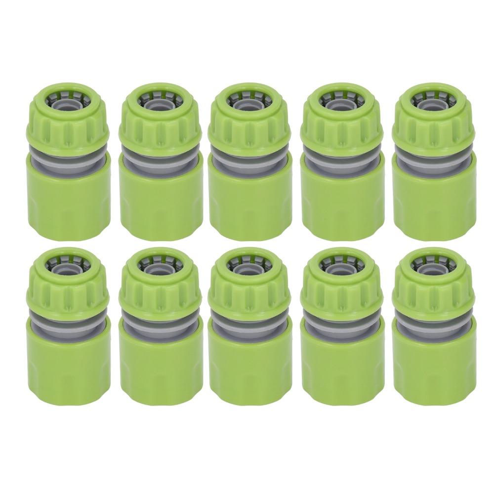 10pcs ABS Water Quick Connectors Gardening Water Hose Quick Connector  Outdoor Hose Repair