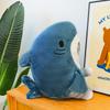 Creative Transformation of Shark Cat Plush Toy Eight-inch Grabbing Doll Children's Soothing Doll Healing Pillow