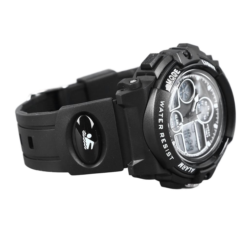 Digital Watch 50M Waterproof Accurate Display Easy To Read Electronic Watch Calendar for School Running