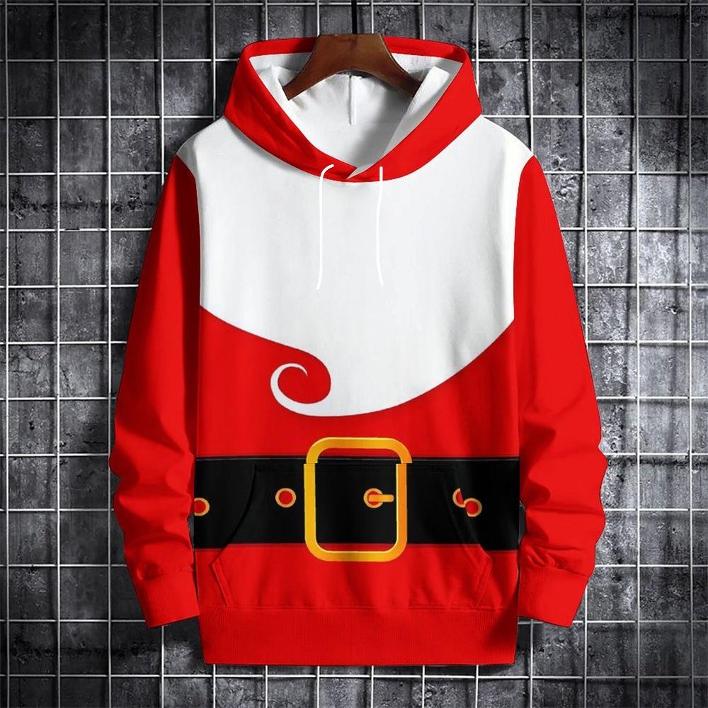 

Hoodie Men Christmas Spring Autumn Funny 3D Print Party Dressup Pullover Sweatshirts for Men Oversize Y2k Hoodies Men s Clothing 6XL
