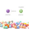 50/110PCS 8MM matte mixed color acrylic beads frosted bubble gum thick balls, used for jewelry making, bracelets, and necklace crafts