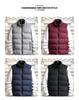 Men's Korean Style Cotton Vest – Trendy Sleeveless Jacket for Autumn and Winter