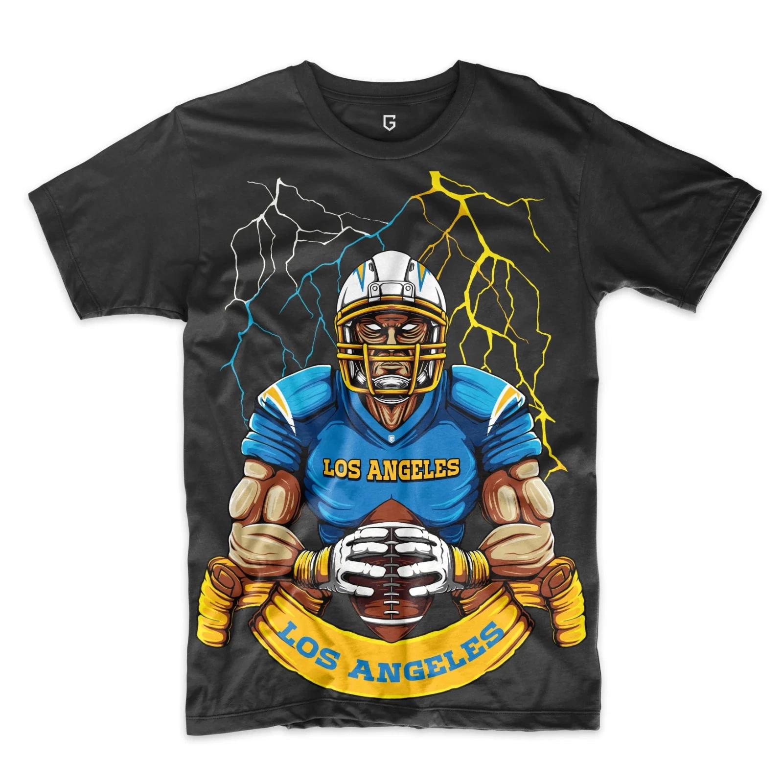 Los Angeles Football Lightning Strike Men s T-Shirt XS