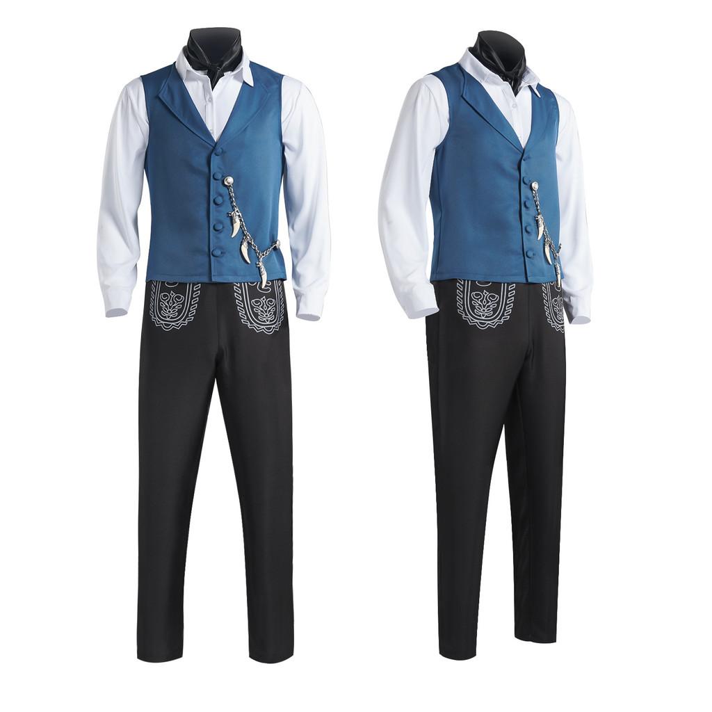 Enchanting Fantastic Beasts 3 Cosplay Costume For Johnny Depp's Grindelwald Character