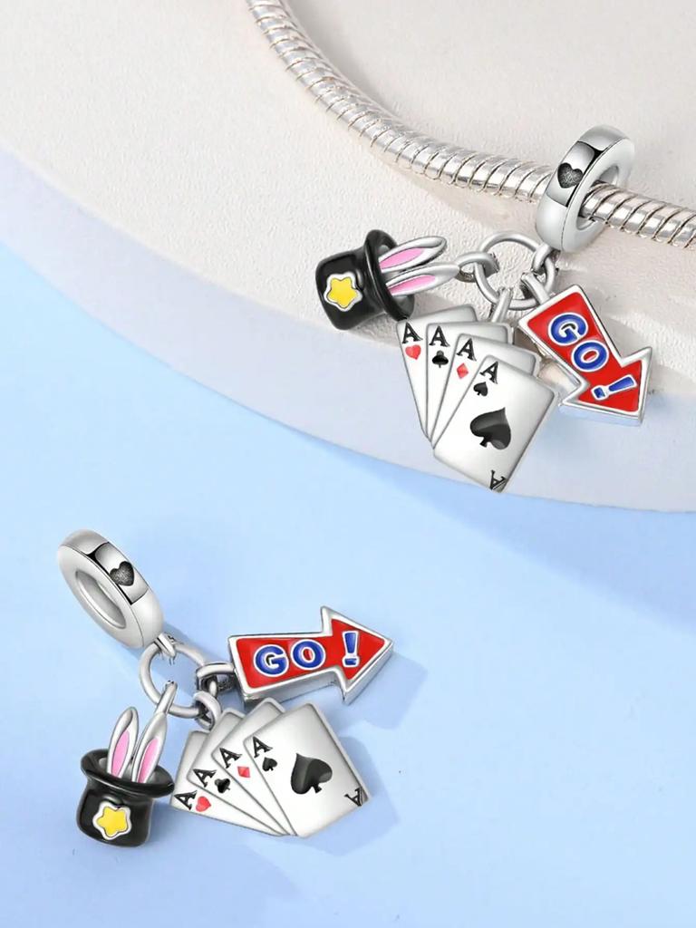 Charms Plata Copper Colors Circusclown Beads Charm Beads Charm Pendant For Original Bracelet For Women Diy Jewelry Love Gift