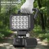 Power Tool Parts for Makita Lithium Battery 15 LED Work Lights Lamp Hand Lantern Spotlight USB Charger Battery NOT Included