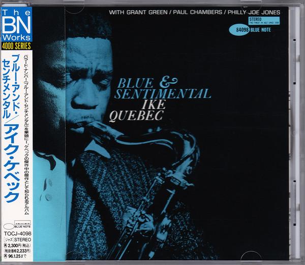 

CD IKE QUEBEC - Blue & Sentimental TOCJ4098PROMO Blue Note 1994 Japan ObiJazz Used