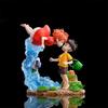 Figura Ponyo no Penhasco Figura Ponyo Sousky Seagal Figura Pvc Estátua Gk Anime Figura de Ação 15cm Modelo Boneca Coleção Brinquedo Presente para Criança