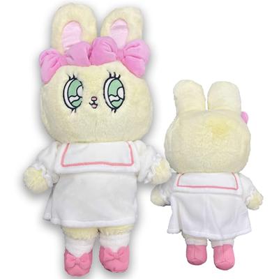 Esther Bunny Plush Toy with Ribbon OOTD Tuesday (ootd02)