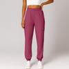 Women's And Men's Sports Pants With Pockets Fashionable Solid Color Elastic High Waisted  Casual Sweatpants Pants