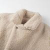 European & American Women's Street Fashion Turn-Down Collar Fuzzy Coat