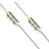 Pack of 10 Metal Thermal Cutoffs Thermal Fuse for Motor Transformer Electric Industrial Metal Shell Thermal Fuse Cutoff
