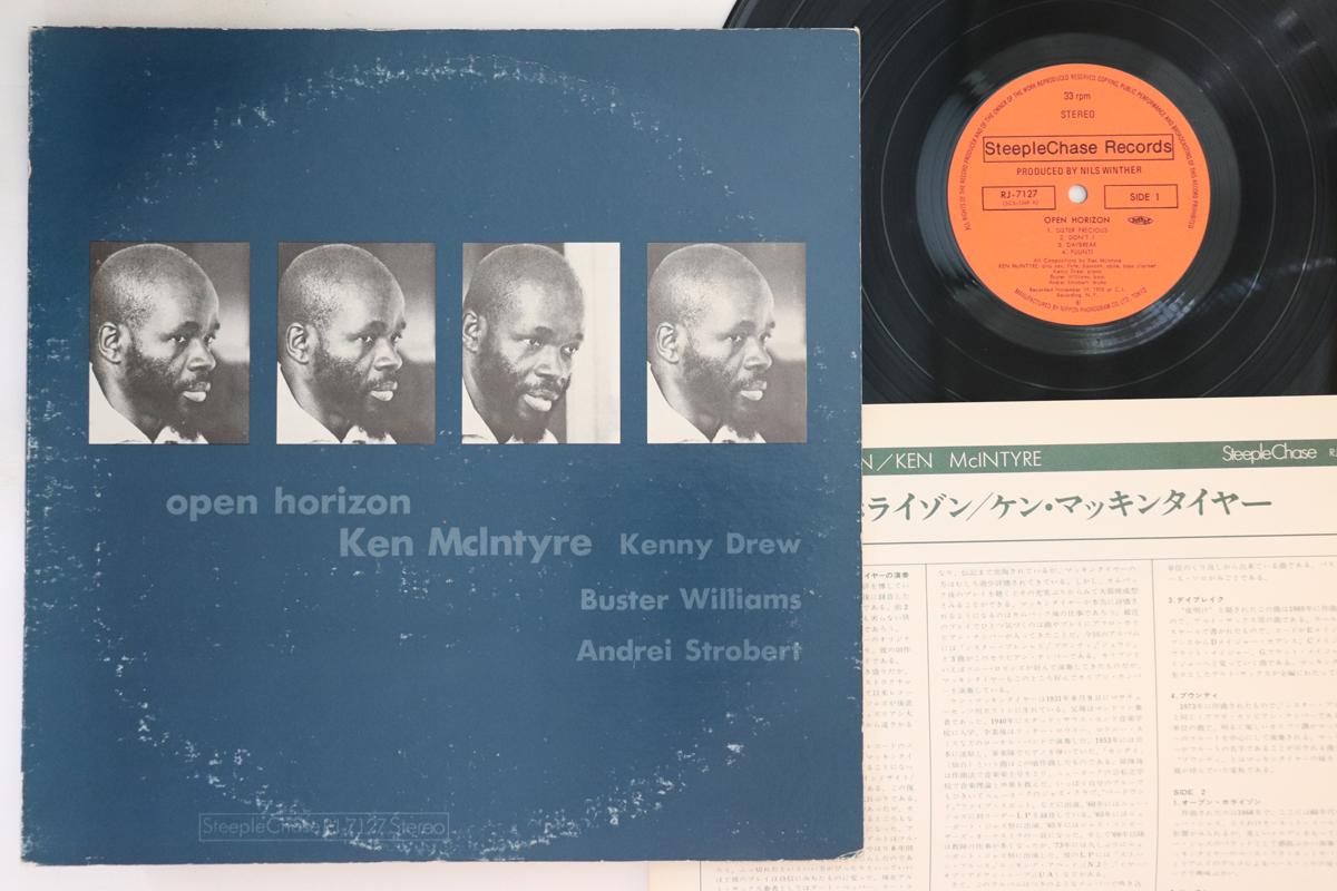 

LP Record KEN MCINTYRE - Open Horizon RJ7127 STEEPLECHASE 1976 Japan Jazz Used