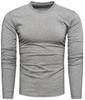 2-Pak Zestaw Basic Męskich Longsleeve Granat/Szary - M