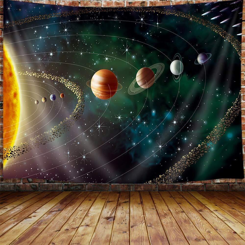 The tapestry of the cosmic space of the planet is very large. 75x100