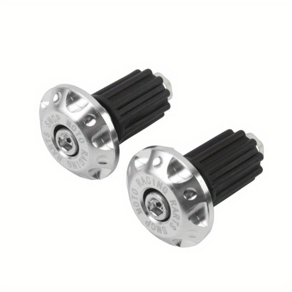 2PCS Motorcycle Handlebar End Plug Grip Handlebar Plug Cover Slider Motorcycle Suitable For Most Motorcycle Motorcycle Accessori