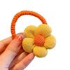 1PC New Sweet Fill Cotton Flowers Girls  Elastic Hair Bands  Cute Hair Ties Princess Hair Accessories Baby Headwear