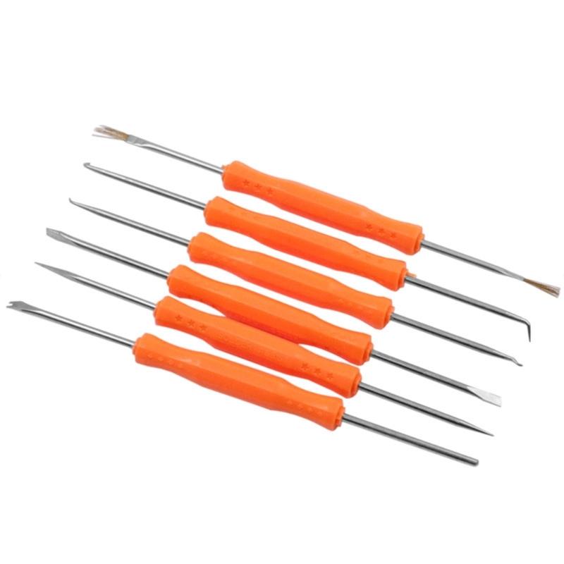 6Pcs Welding Assist Disassemble Tool Soldering Solder Iron Electronic Heat Assist Repair Tool for Electronic Components