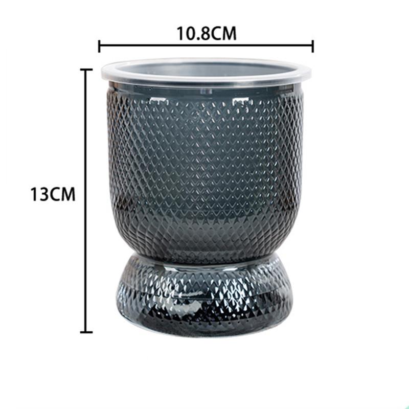 Lazy Flower Pot Self Watering Flowerpot Indoor Succulent Hydroponic Plants Pot Garden Planter Pots Home Bonsai Decoration