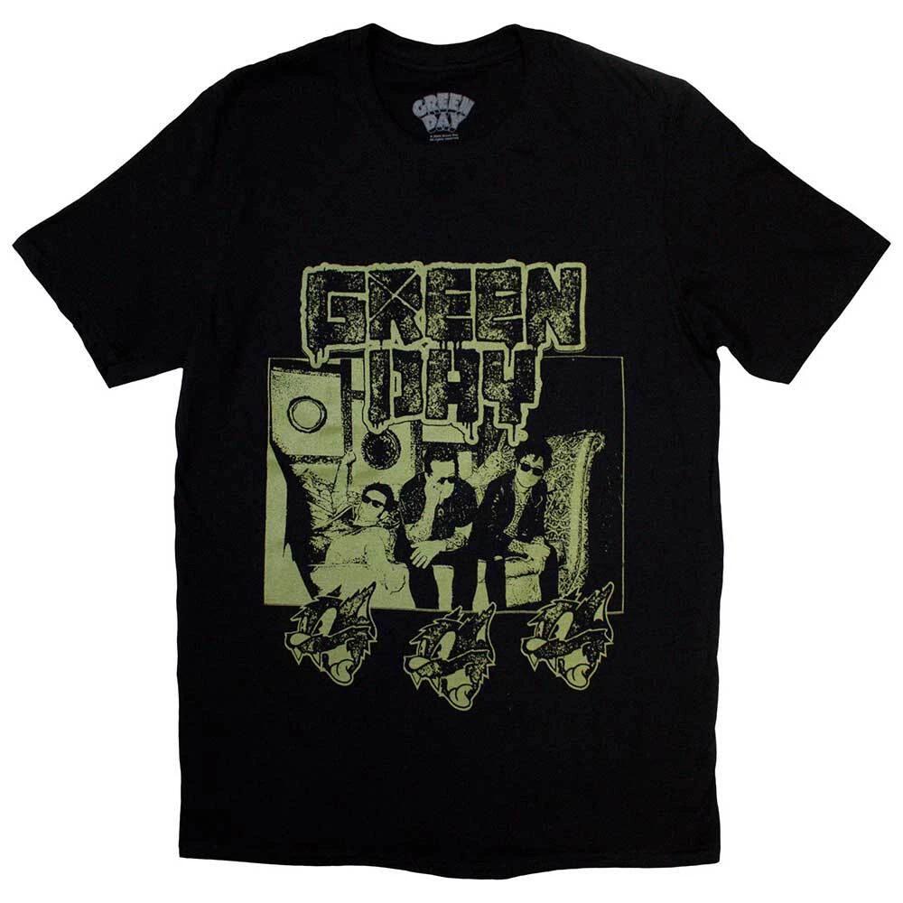 Green Day Rev Radio T-Shirt Black New M