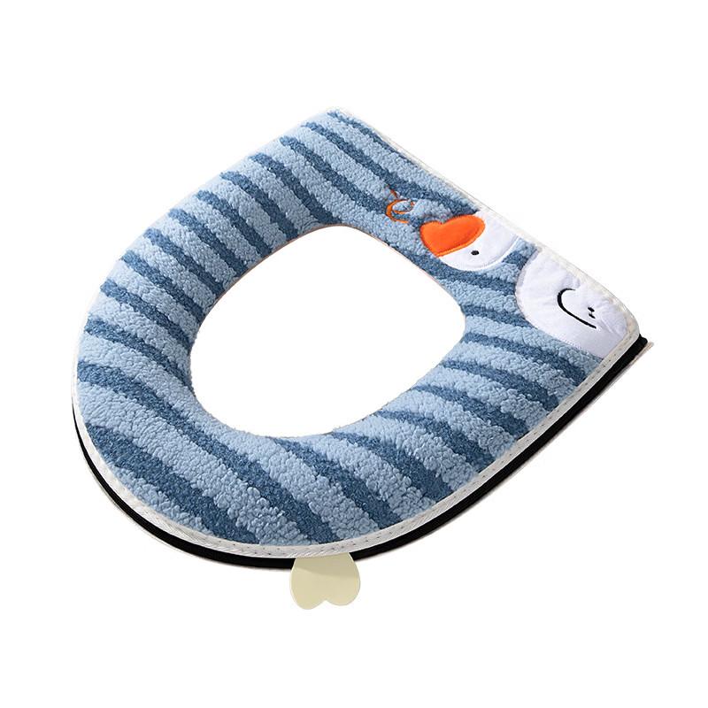 Autumn/Winter Plush Cartoon Goose Toilet Seat Cover