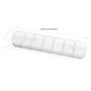 Weekly Pill Case Portable 7 Days Medicine Tablet Box Travel Drugs Storage Organizer Vitamin Fish Oil Compartments Packaging Case