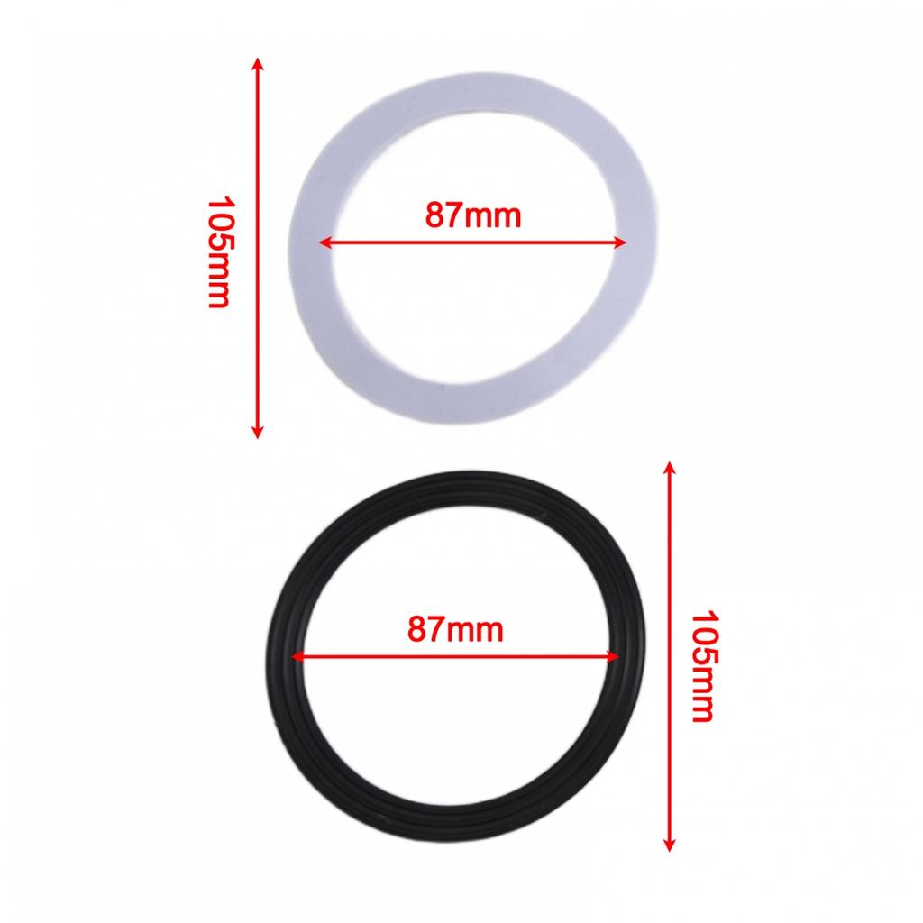 Washers for Sink Waste Strainers Compatible with 110mm Drains Set of 5