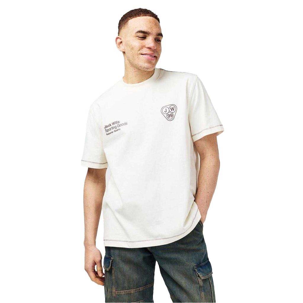 Jack Wills Mens Superior Crew Neck T-Shirt
