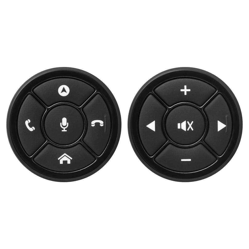 10 Keys Wireless Car Steering Wheel Controller Multi-functiona Remote Control Button for Car Radio DVD GPS Multimedia Navigation