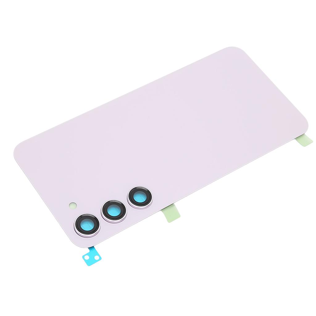 Back Glass Replacement Kit with Camera Lens and Pre Installed Tape Rear Glass Housing Cover for Samsung Galaxy S23 Plus