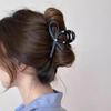 Bow Hair Clip For Women Temperament Hair Accessories Korean Hairpin Hair Claw Girls Headwear Small Size Hair Claws Clips