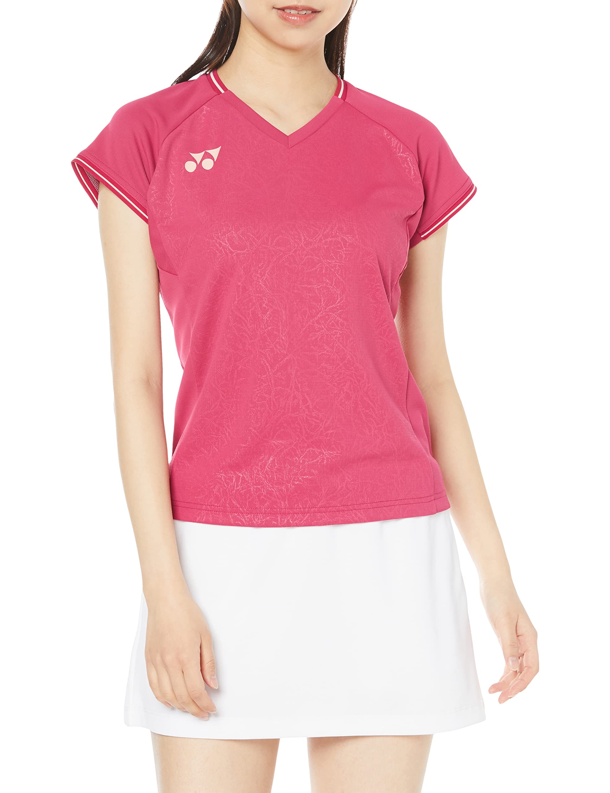 

Short Sleeve Shirt Game Shirt Reddish Rose M [YONEX] Women s (546)