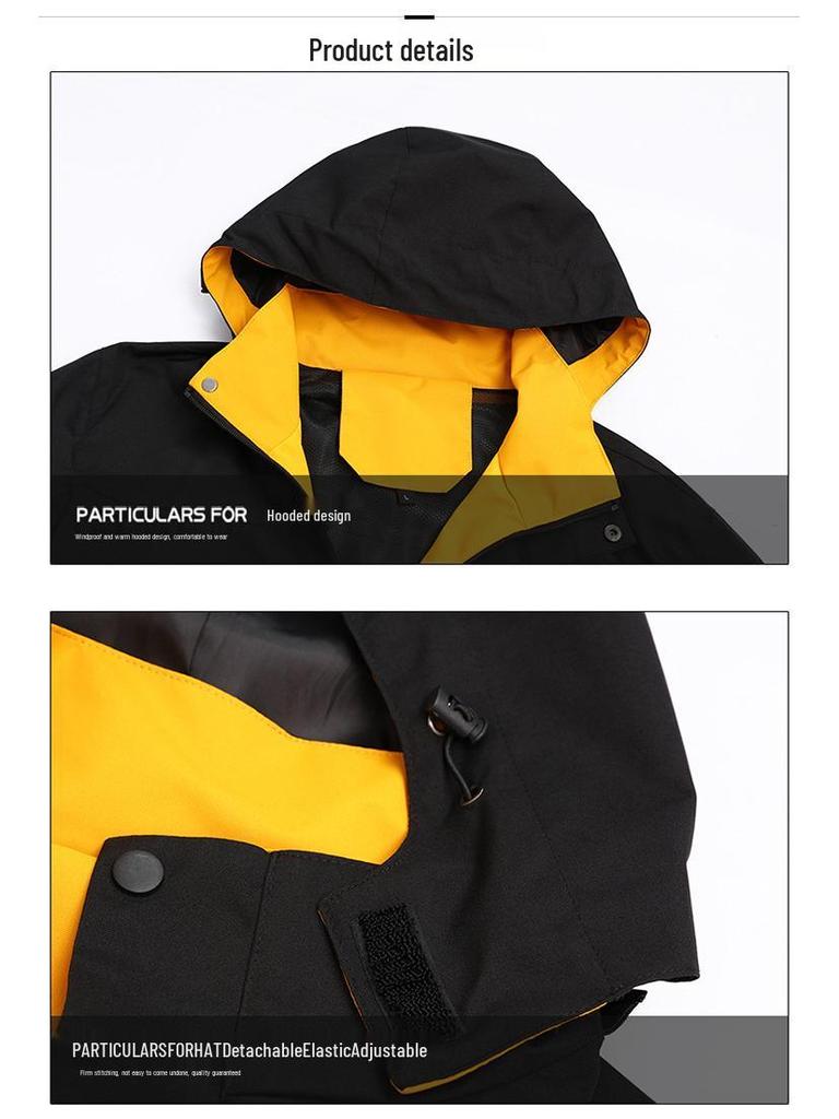 Windproof & Waterproof Outdoor Hiking Jacket: Lightweight Single-Layer Windbreaker for Spring & Autumn