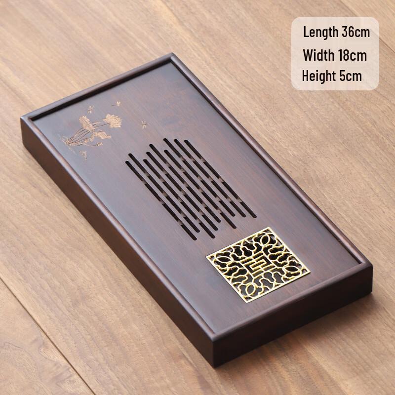 Handun Bamboo Lotus Storage Tea Tray
