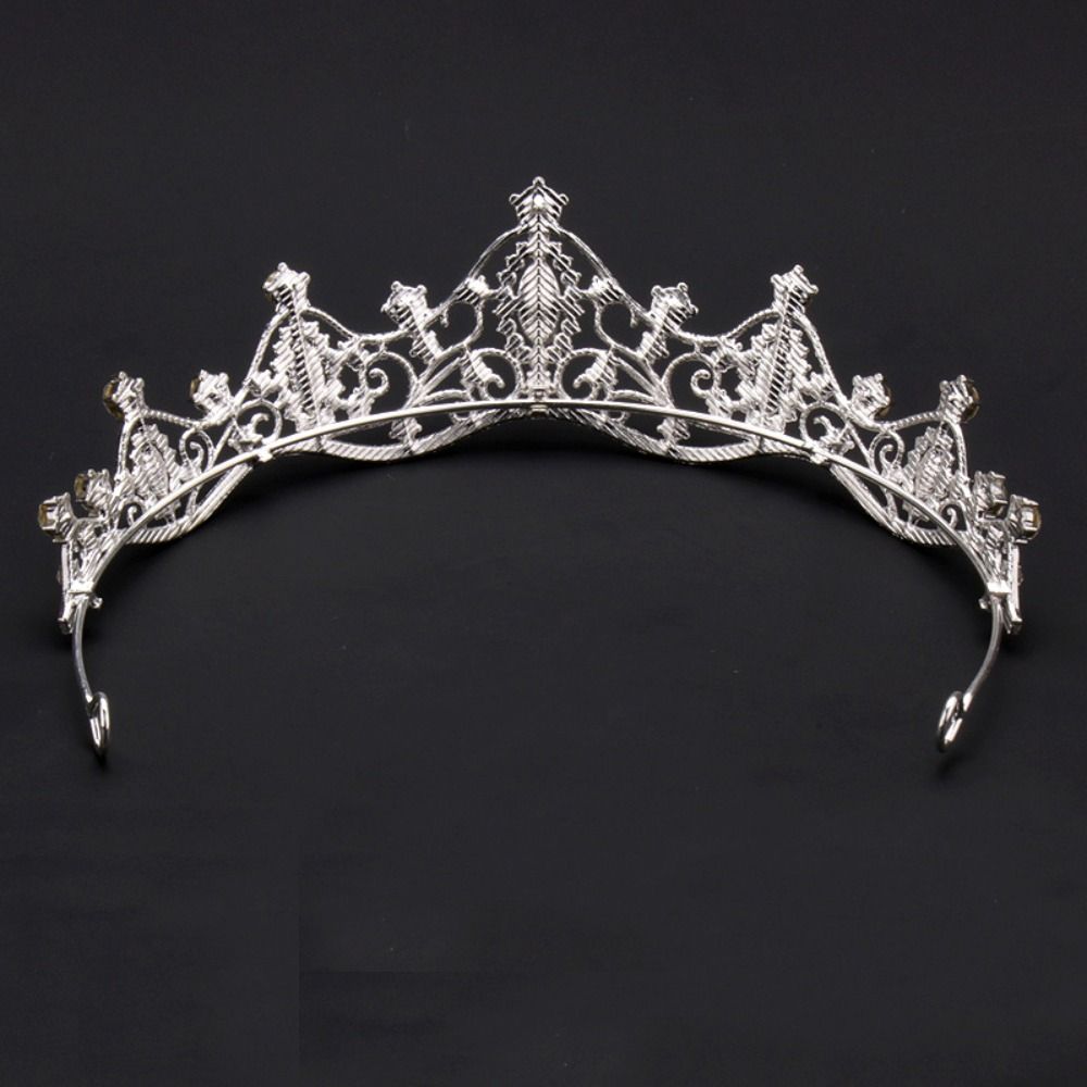 Hair Hoop Metal Princess Crowns Bar Mitzvah Crown Bride Tiaras Simple Retro Crown  Wedding