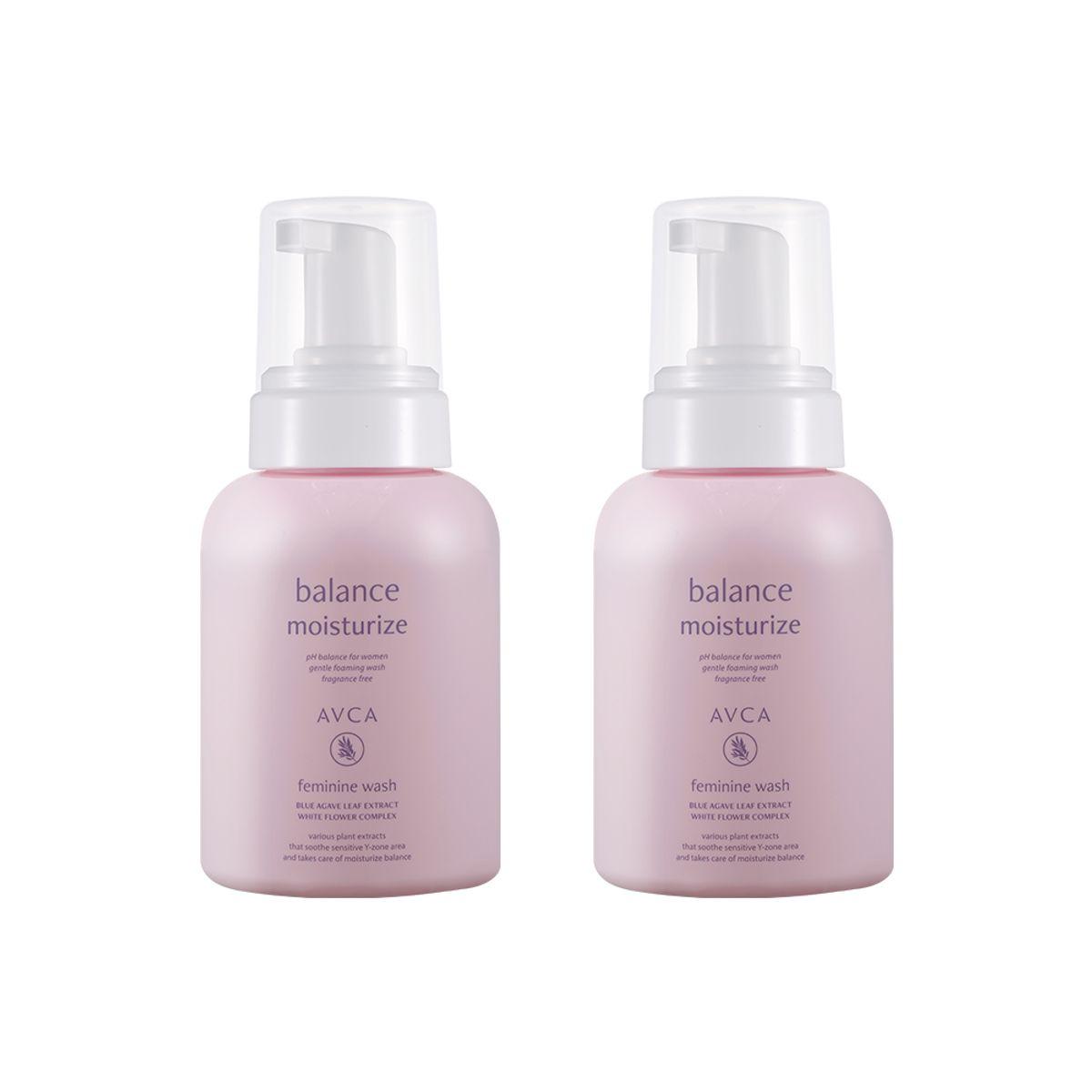 Pure & Bubble Mildly Acidic Feminine Wash 300ml x 2