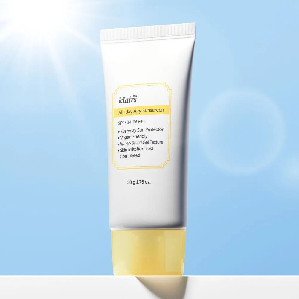 dear, klairs All day Airy Sunscreen SPF50+ PA++++ 50g