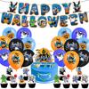 Adorable Stitch Themed Party Decoration Set With Banners Balloons And Backdrop For Halloween Celebrations