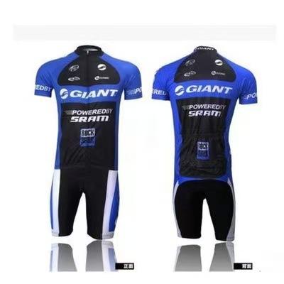 Completo da ciclismo a maniche corte, ad asciugatura rapida, abbigliamento da ciclismo traspirante