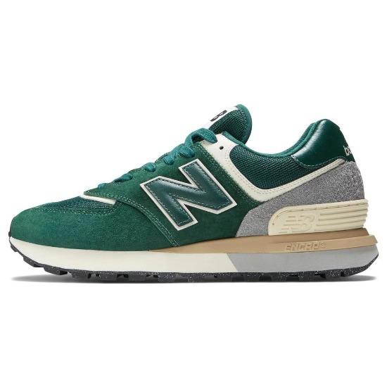 New Balance 574 Legacy Green Silver Unisex Sneakers U574LGNW