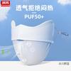 Ice Silk Sun Protection Summer Women's Outdoor Cycling Face Mask, UV Protection, Facial Gini Three-dimensional Protection