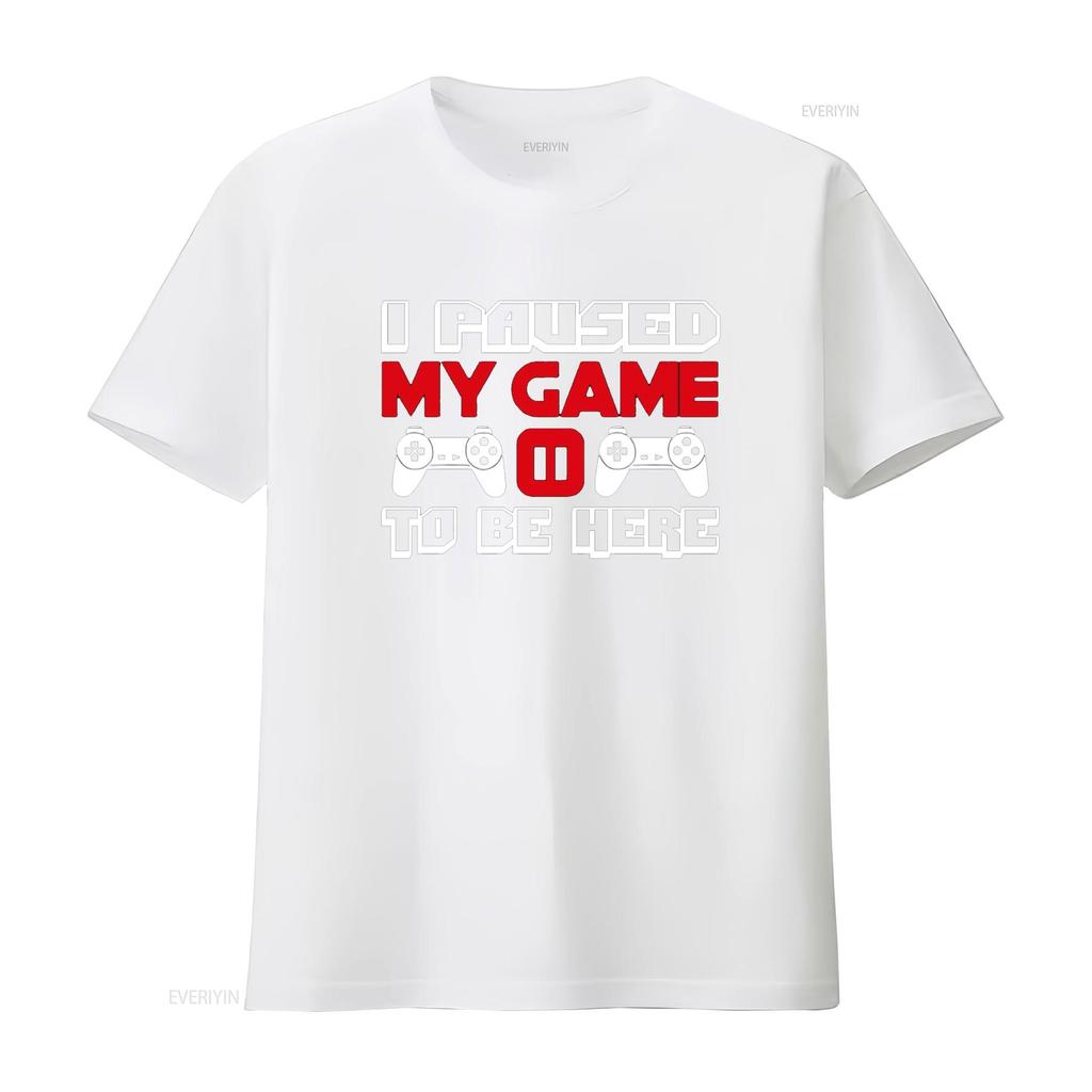 Funny Video Game T Shirt for Gamers Men Vintage Washed Homme Comfortable Versatile Fashion Graphic Breathable Unisex Slightly