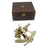 Nautical Decor Sextant with Wooden Case EDT-LFG-8G3