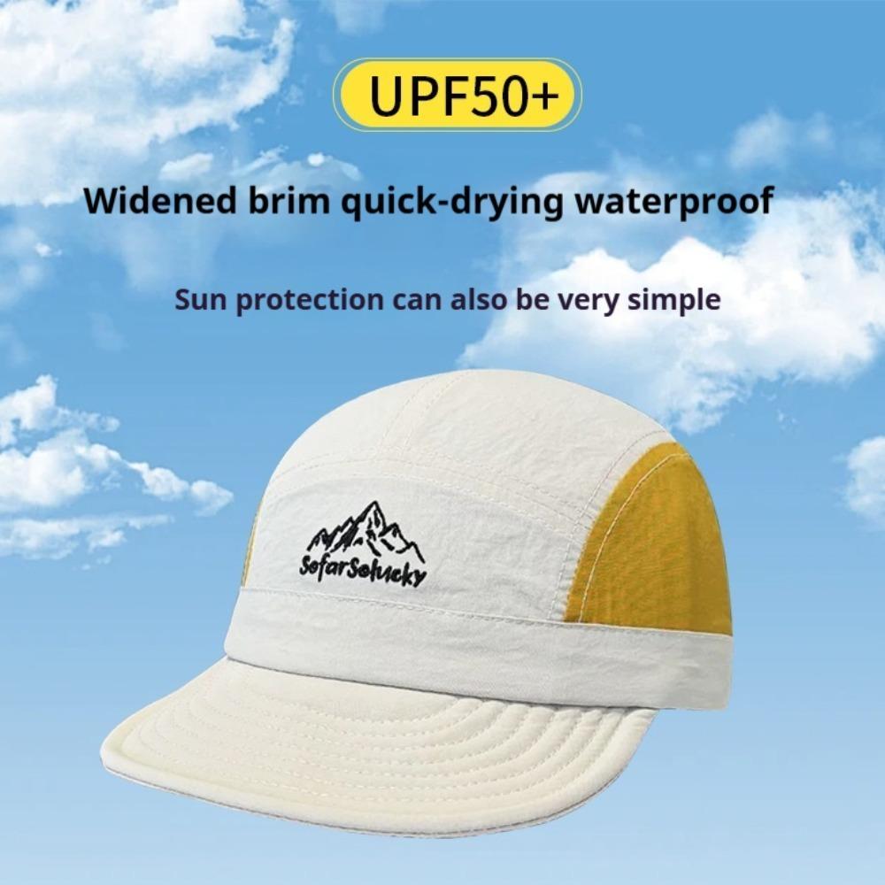 Premium Lightweight Quick-Dry Baseball Cap For Spring Summer Uv Protection Waterproof Sun Hat Ideal For Outdoor Hiking