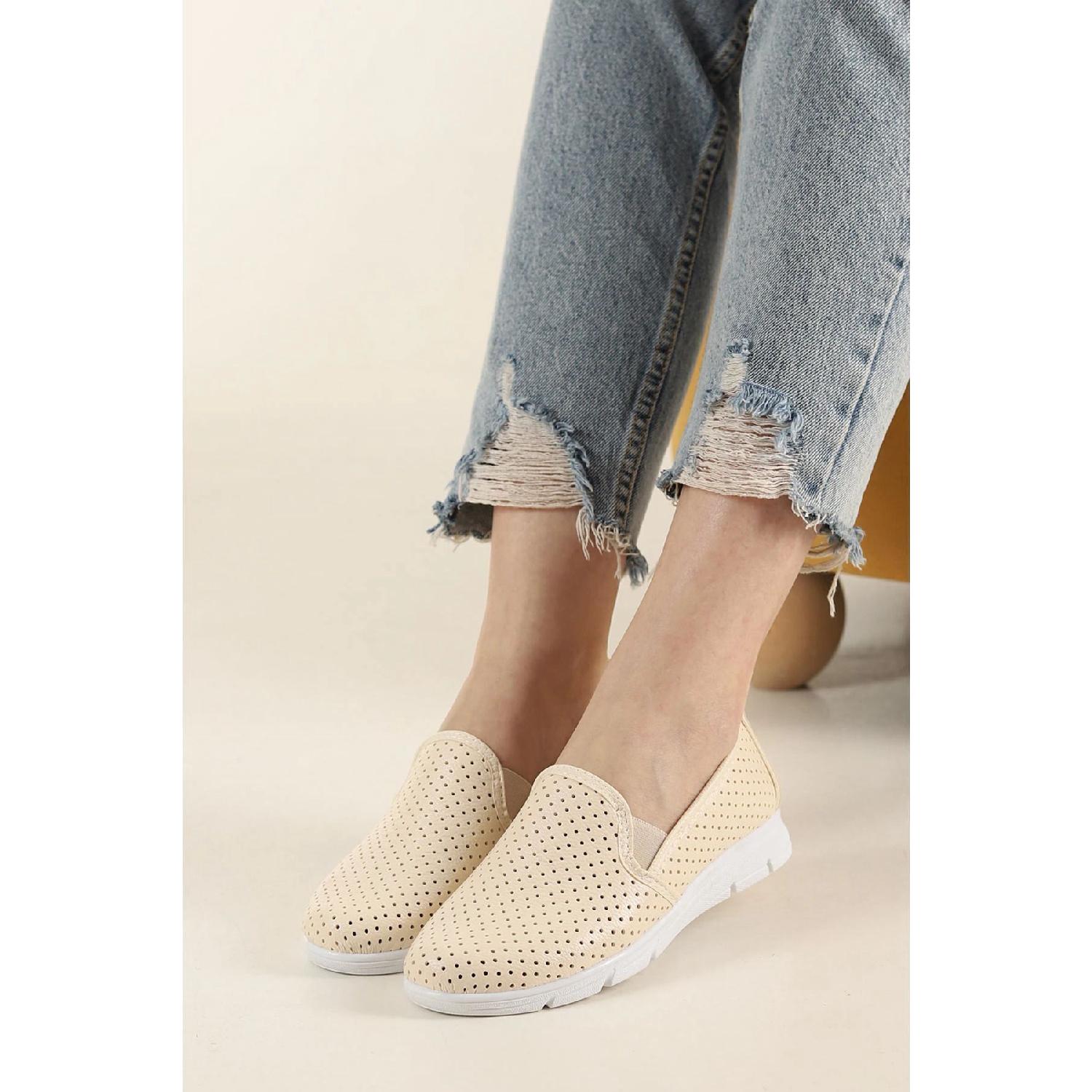 

Women s Cream Daily Shoes Mother Honey Shoes Mother Shoes Walking Sport Shoes Ortopedic 37 вершковий